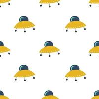 Seamless Outer space pattern. Can be used for creative projects vector