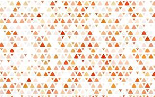 Light Yellow, Orange vector seamless layout with lines, triangles.