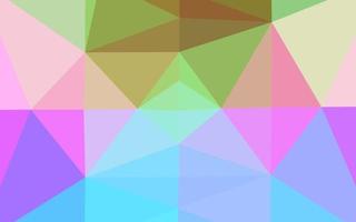 Light Multicolor, Rainbow vector polygonal background.