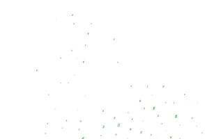 Light Green vector backdrop with music notes.