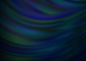 Dark BLUE vector abstract bokeh pattern.