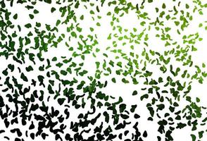 Light Green, Yellow vector template with memphis shapes.