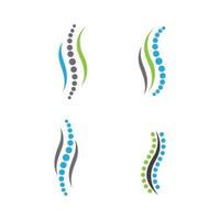 Spine logo images vector