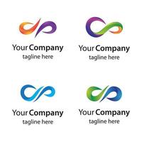 Infinity logo images vector