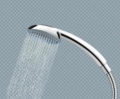 Shower Head On Transparent Background vector