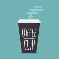 taza de café. ilustración vectorial vector
