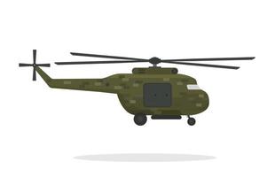 helicopter. vector illustration