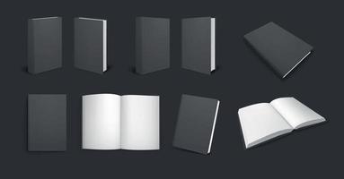 Free Blank Book Mockup Template Vector - TitanUI