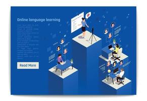 Language Learning Isometric Composition vector