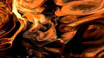 abstrakte Tinte explodiert zufällige Formen auf glatter milchiger Oberfläche video