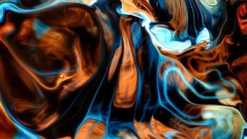 abstracte kleurrijke inkt verspreid exploderen video