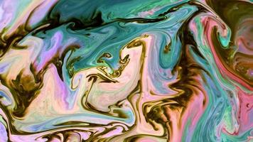 pintura acrílica colorida abstracta y pintura para alimentos video