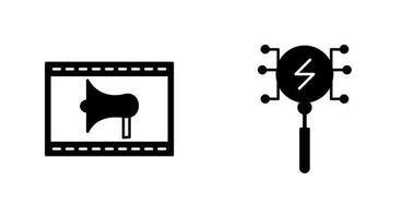 Unique Two Vector Icons Set