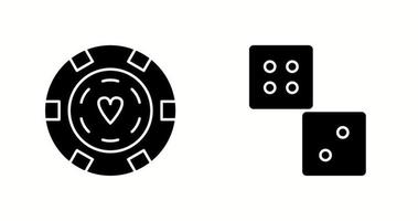 Unique Two Vector Icons Set