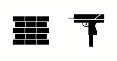 Unique Two Vector Icons Set