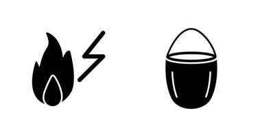 Unique Two Vector Icons Set