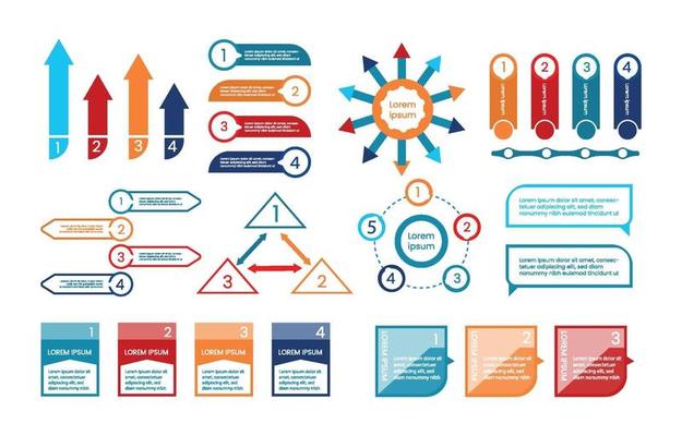 Flat Infographic Element