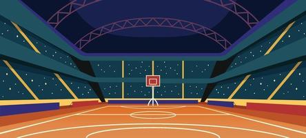 Background Stadium Basketball vector