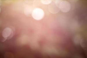 Abstract blur with bokhe of light through the green trees photo