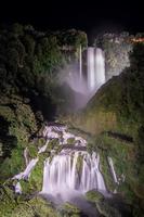 Marmore Falls at night photo