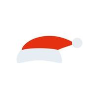 hat santa claus isolated icon vector
