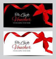 Luxury Members, Gift Card Template for your Business vector