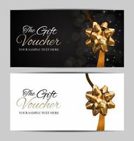 Luxury Members, Gift Card Template for your Business vector