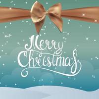Merry Christmas and New Year Background. Vector Illustration