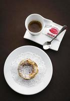 pastel de nata famoso bocadillo dulce portugués flan de huevo tarta de hojaldre