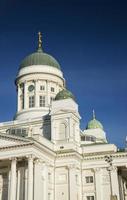 Helsinki city Cathedral landmark in Senate Square Finland photo