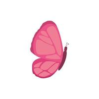 butterfly of the fight against breast cancer vector