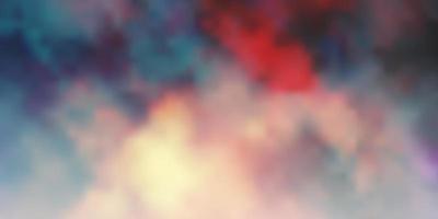 Dark Multicolor vector texture with cloudy sky.