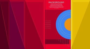 colorful abstract background design vector