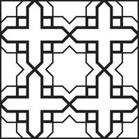 Seamless abstract architectural pattern tiles background. vector