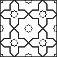 Seamless abstract architectural pattern tiles background. vector