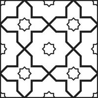 Seamless abstract architectural pattern tiles background. vector