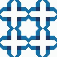 Seamless abstract architectural pattern tiles background. vector