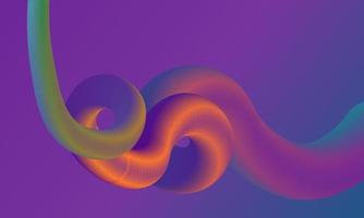 fluid abstract background vector