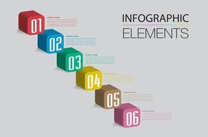 intensificar el concepto de éxito empresarial. vector de infografía de escalera