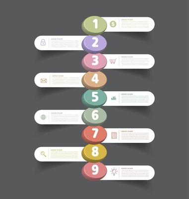 modern timeline text box template, infographics banner