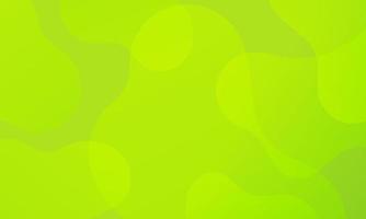 Abstract Green Fluid Wave Background vector