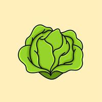 vegetable isolated vector illustration cartoon style