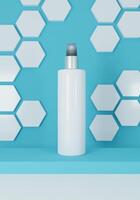 A spray tube for medicine or cosmetics. photo