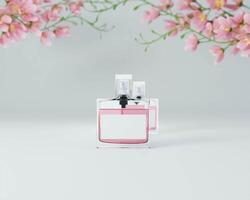 Vector perfume haute couture illustration beauty stylish liquid photo