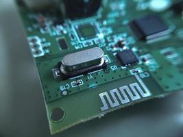 Part components inside joystick of a console game photo