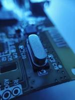 Part components inside joystick of a console game photo
