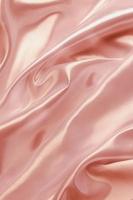 Abstract rose gold satin silky cloth for background