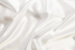 Abstract white satin silky cloth for background photo