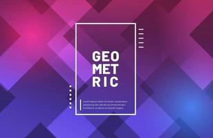 Abstract geometric background with modern gradient color vector