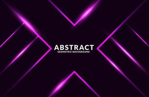 Dark purple Realistic abstract Geometric background vector